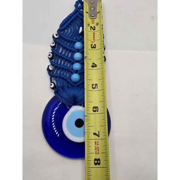 Evil Eye Wall, Protection, Blue Eye, Beautiful Glass Home Decor Active - Picture 4 of 5